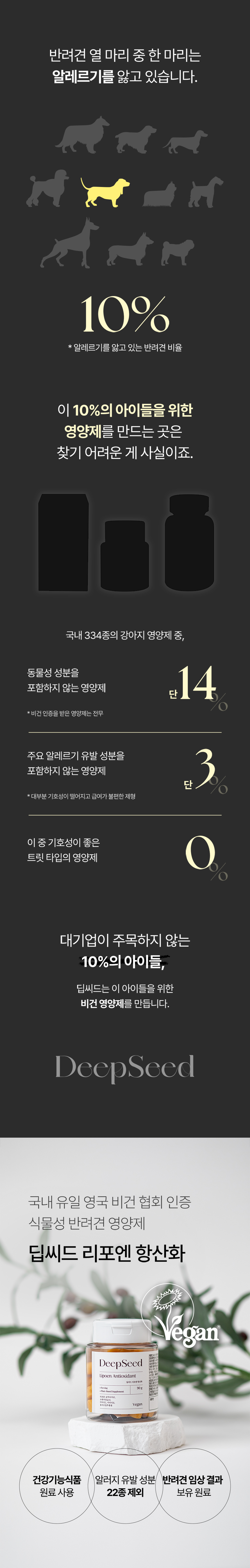 [NEW신상][무료배송] 딥씨드 리포엔 비건 식물성 항산화제 85개입 3번째