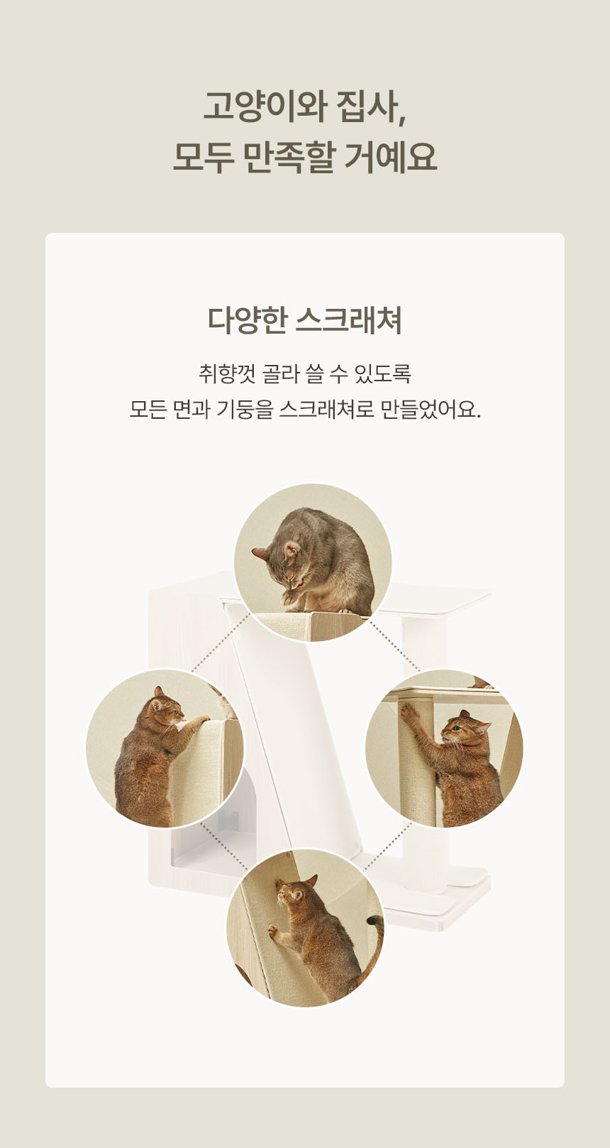 [NEW신상][무료배송] 세이펫 스크래쳐 미니캣타워 리필 2단 하우스 시즈스크래쳐 N1 5번째