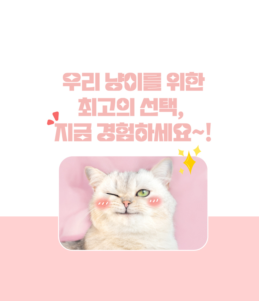 [NEW신상][무료배송] 에프씨원 캣 500달톤 가수분해 저알러지 사료 샘플 100g 4번째