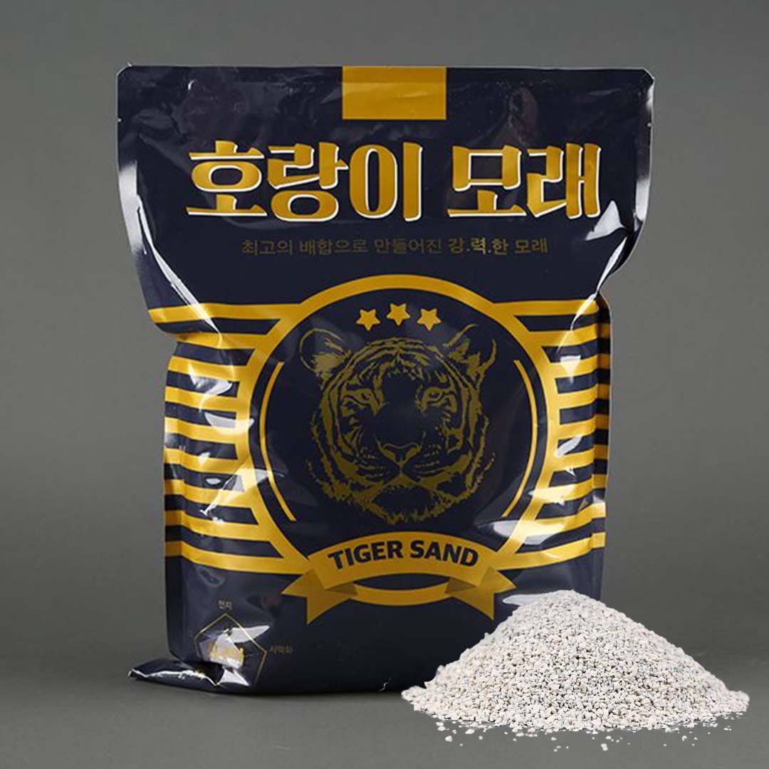 [3개] 호랑이모래 무향 6kg 0번
