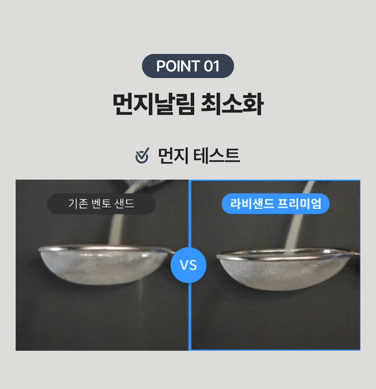 [NEW신상]라비샌드 벤토나이트 모래 프리미엄 6KG 1번째