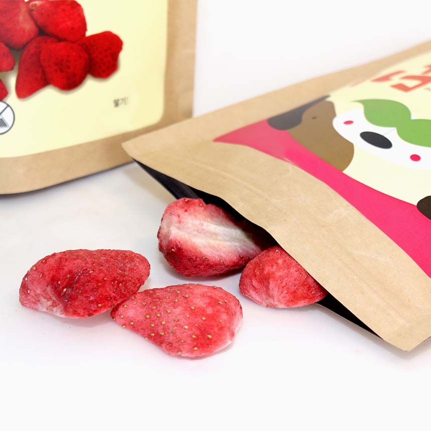 오마이도기 동결건조칩 딸기 15g  3번