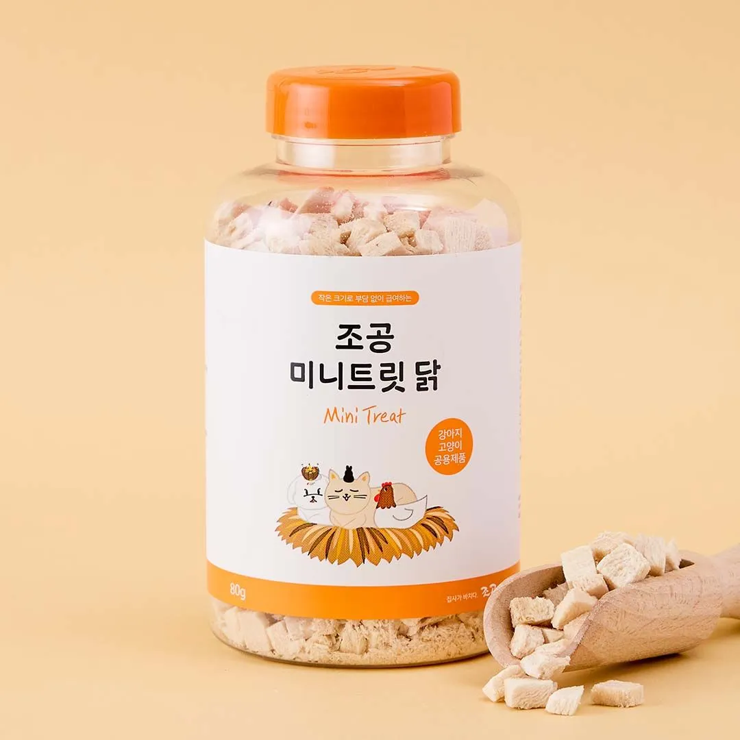조공 미니트릿 닭 80g
