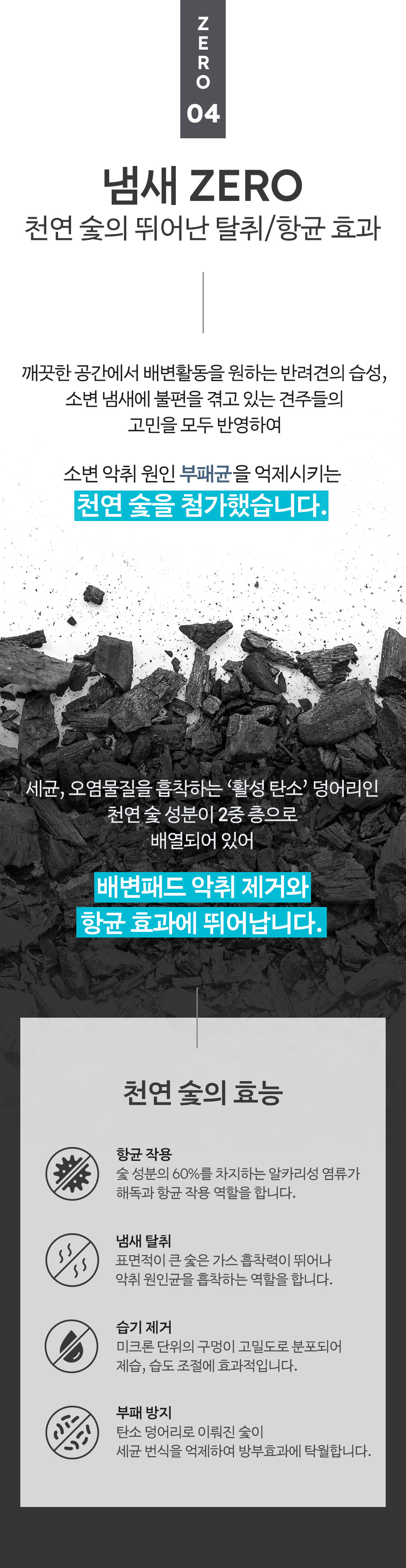 [무료배송] 피피픽 제로그레이패드 안전한 배변패드 L (76x54cm) 15번째