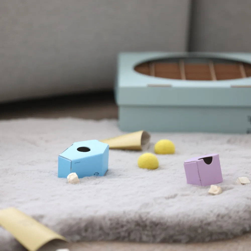 [무료배송] 캣츠태그 의젓한 고양이 노즈워크 장난감 조약돌 ABC세트