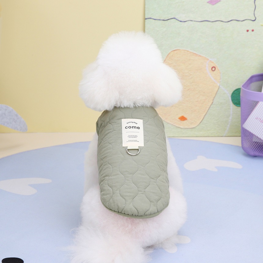 [무료배송] 모야펫 써니데이 누빔조끼 S-2XL 13번째