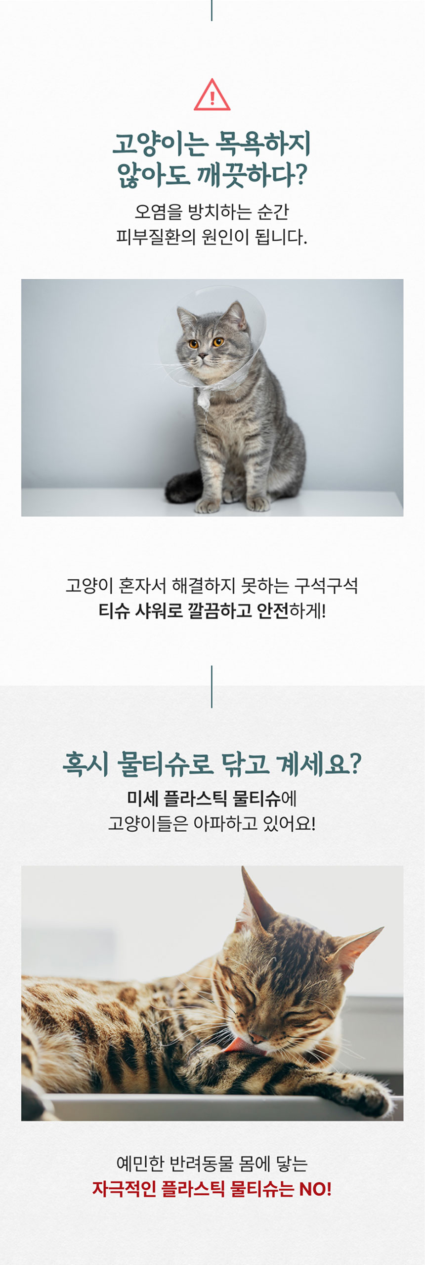 [NEW신상]페피릴리프 고양이 대나무 페이셜티슈 10팩 3번째