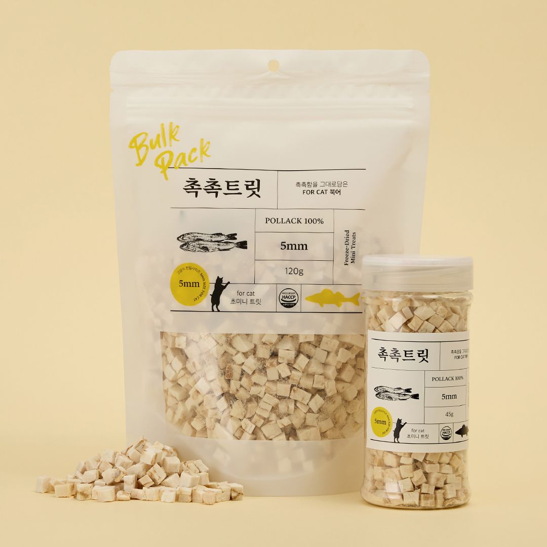 촉촉트릿 for cat 초미니트릿 북어 120g 1번