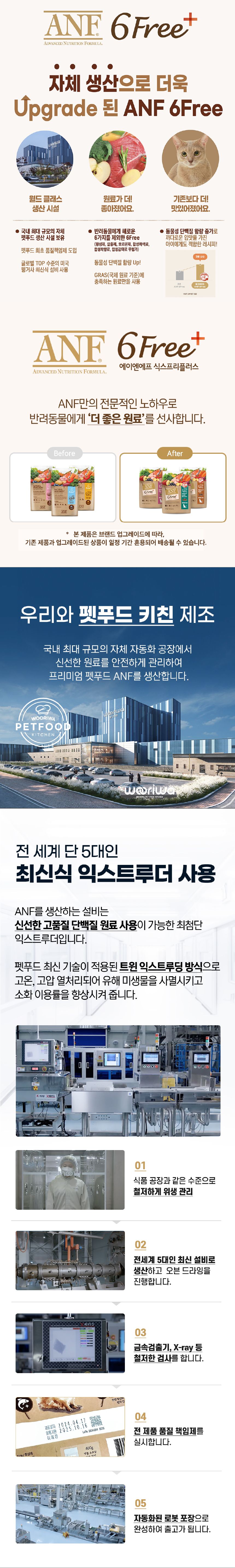 [NEW신상]ANF 캣 6 Free 플러스 인도어 어덜트 8.8kg 1번째