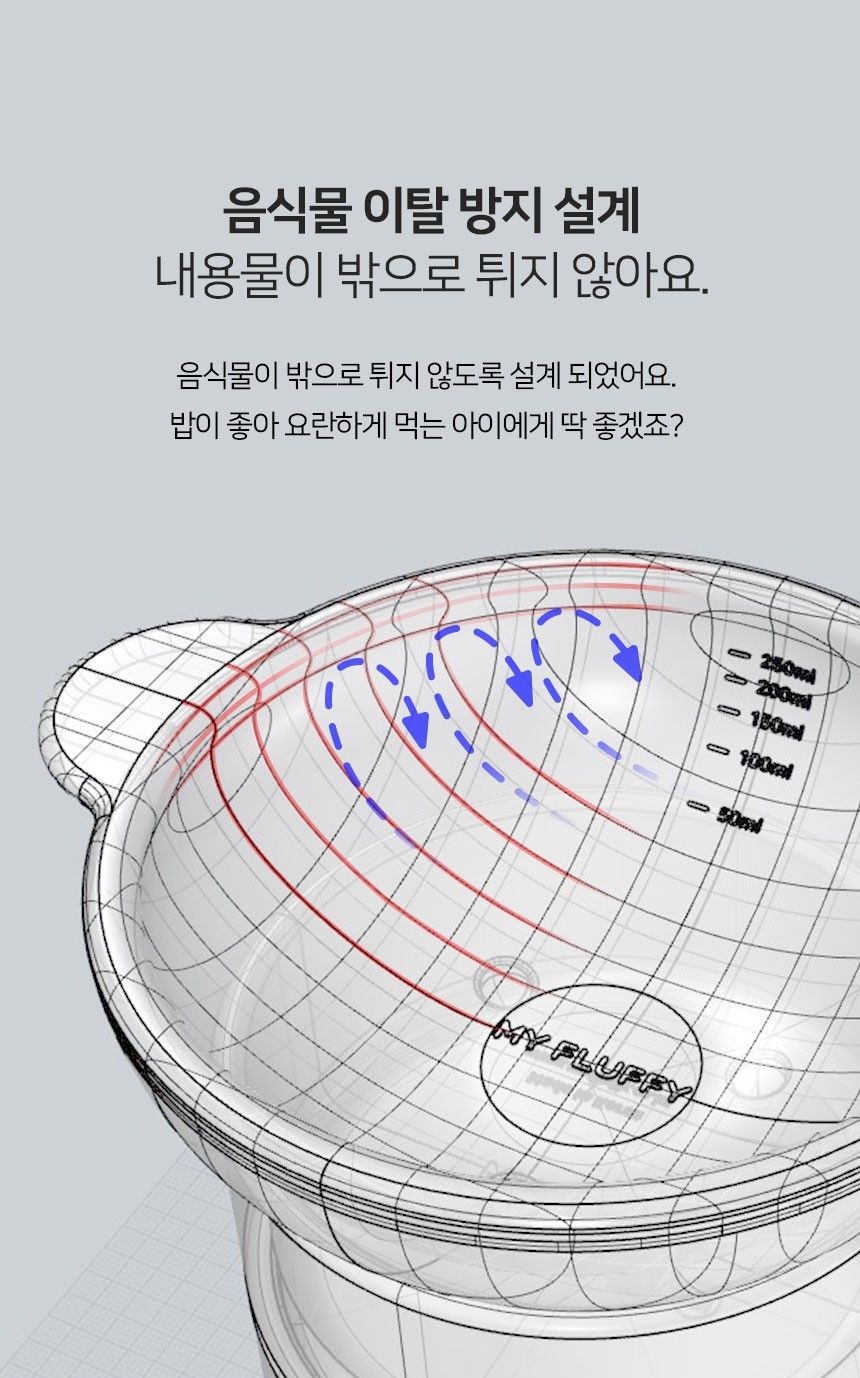 [무료배송] 마이플러피 높이조절 실리콘식기 착착보울 2단 세트 (2단+2단) 24번째