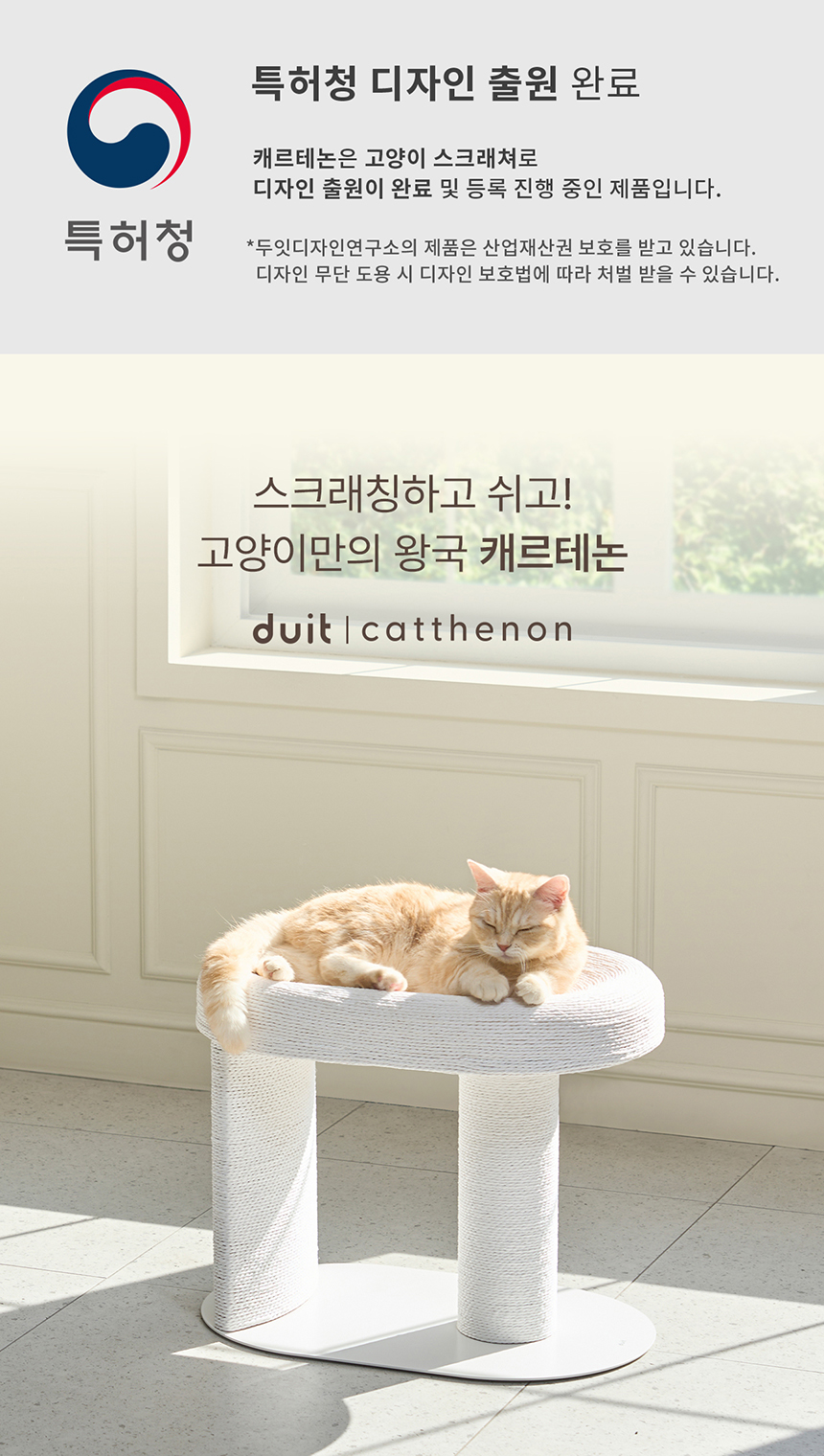 두잇 캐르테논 고양이 스크래쳐 1번째