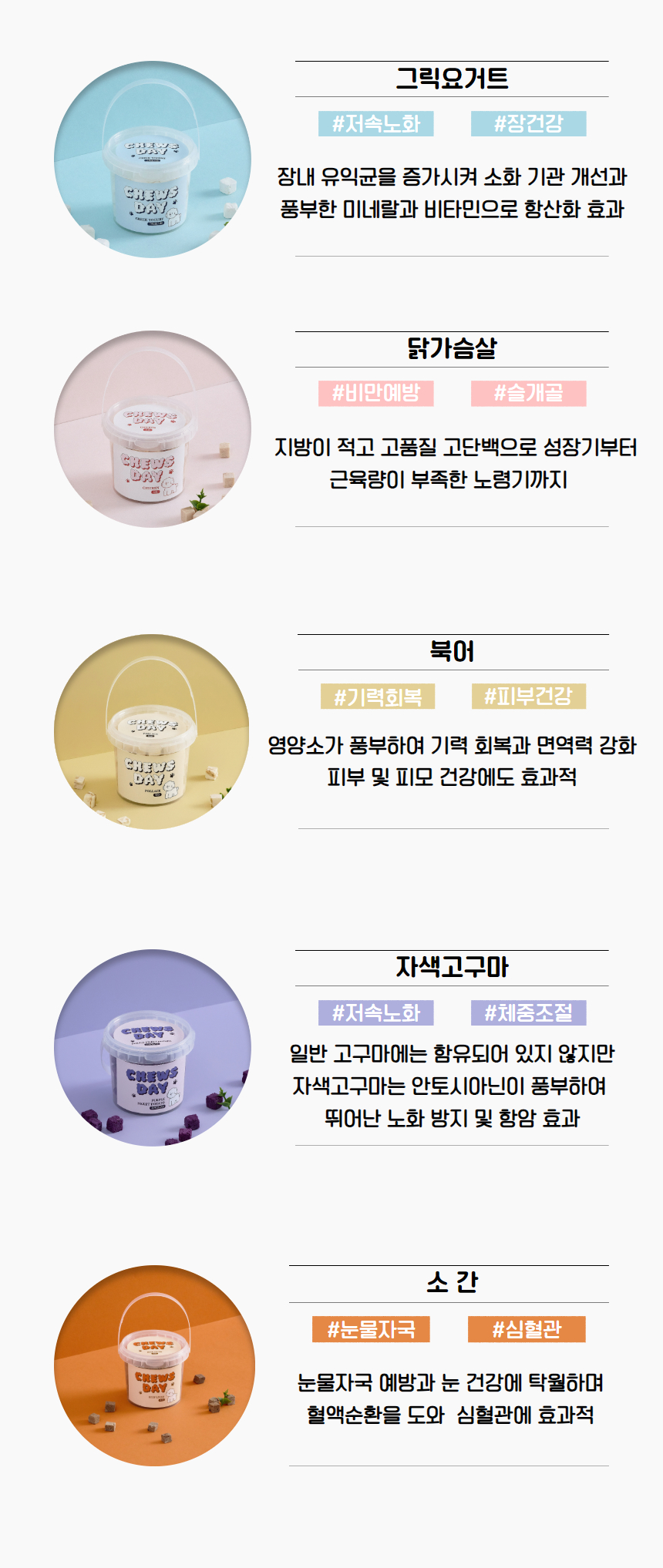 [럭키세일][무료배송] 츄스데이 동결건조 트릿츄 5종 25번째