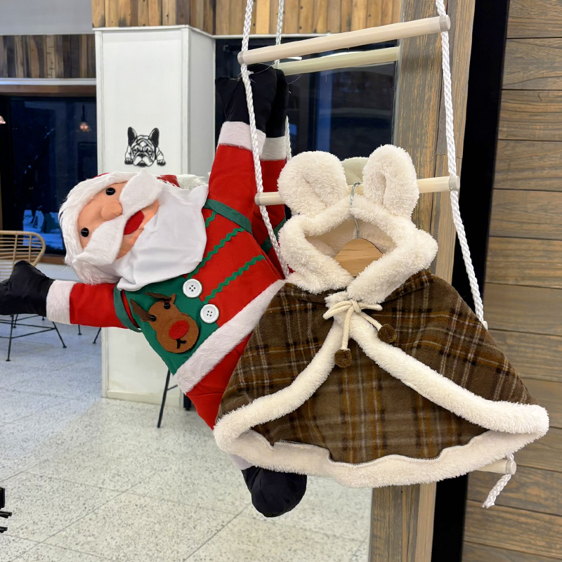 [무료배송] 해피댕댕 크리스마스후드망토 S-XL 19번째