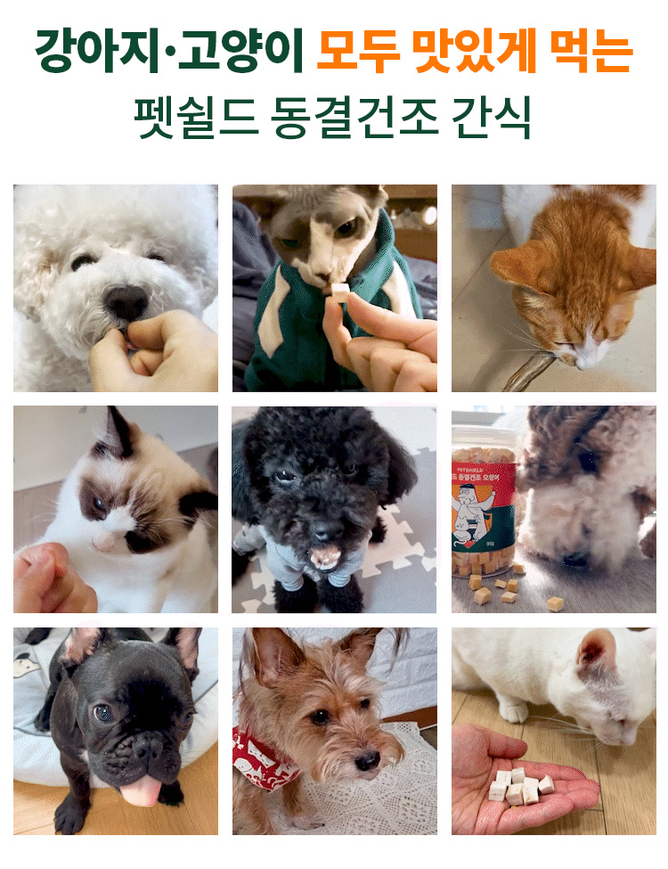[무료배송] 펫쉴드 동결건조 7종 4번째