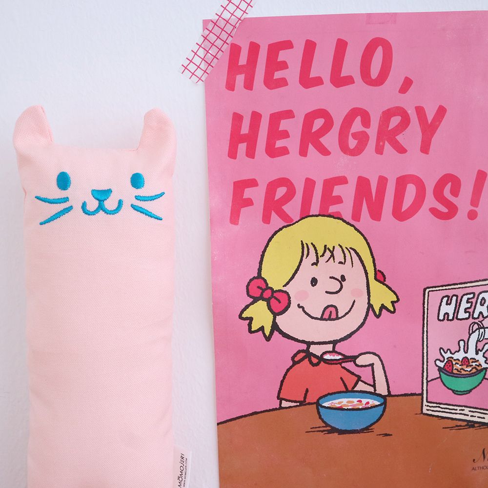 모모제리 애착인형 마따따비 쿠션 레몬냥 3번