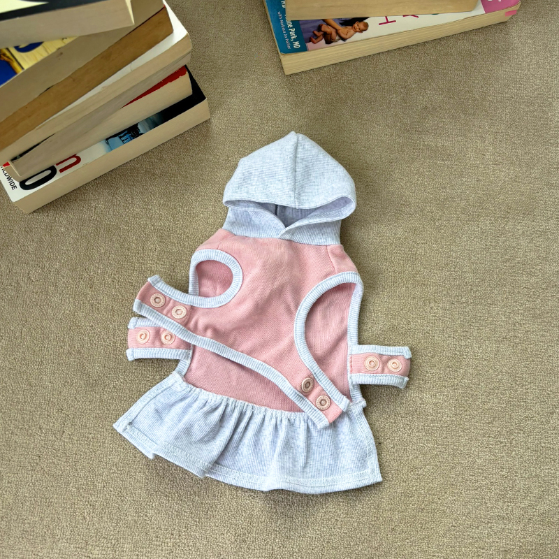 [NEW신상][무료배송] 해피댕댕 후드케이프원피스 S-XL 17번째