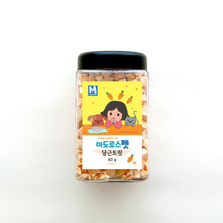 마도로스펫 당근트릿 60g 2번째