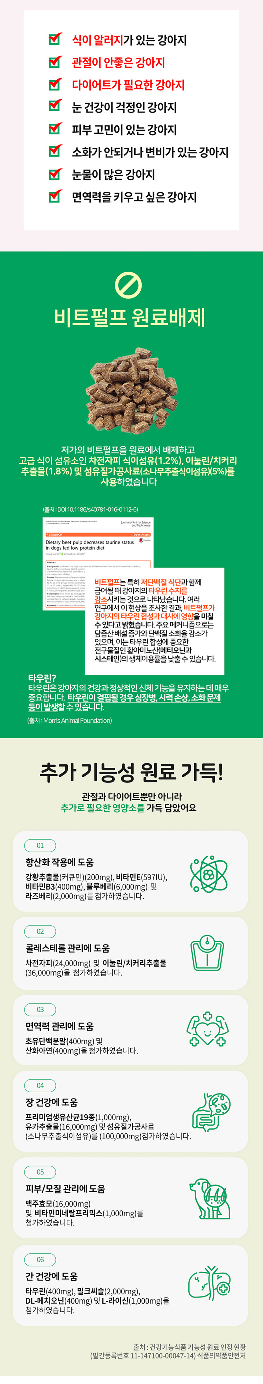 [무료배송] 누터스가든 독 치킨앤대구 전연령 5.6kg 4번째