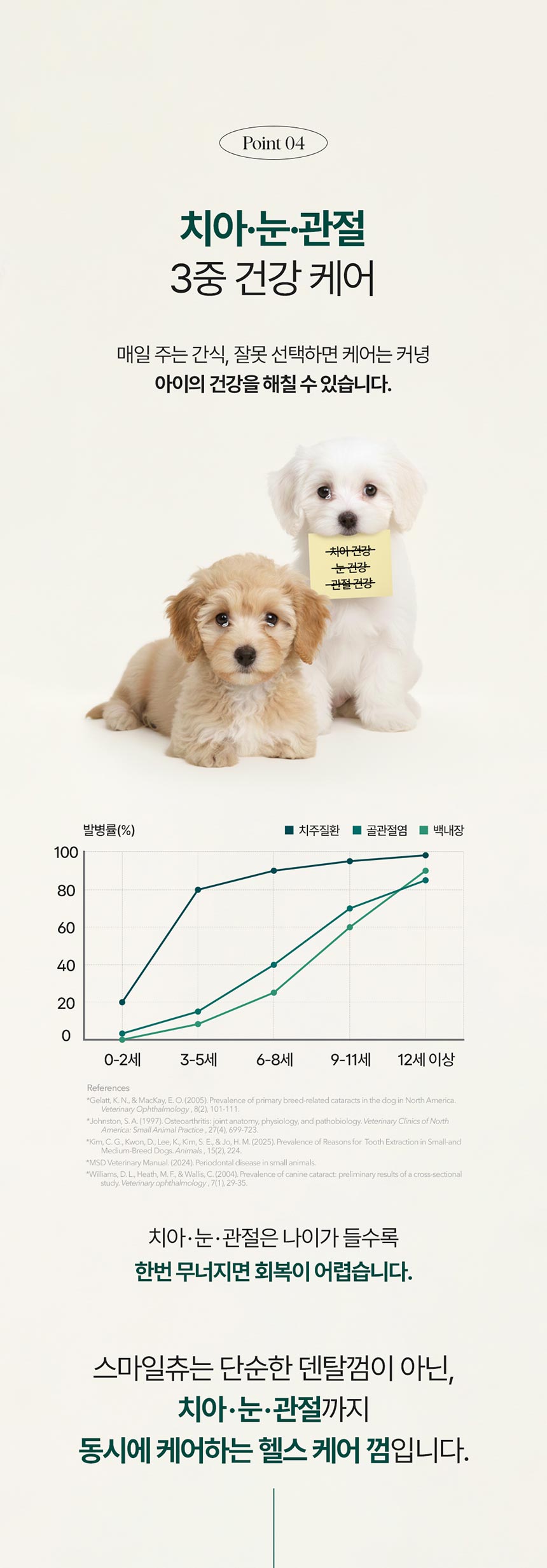 [NEW신상][무료배송] 테일스마일 강아지 저알러지 덴탈껌 스마일츄 점프 108g 15번째