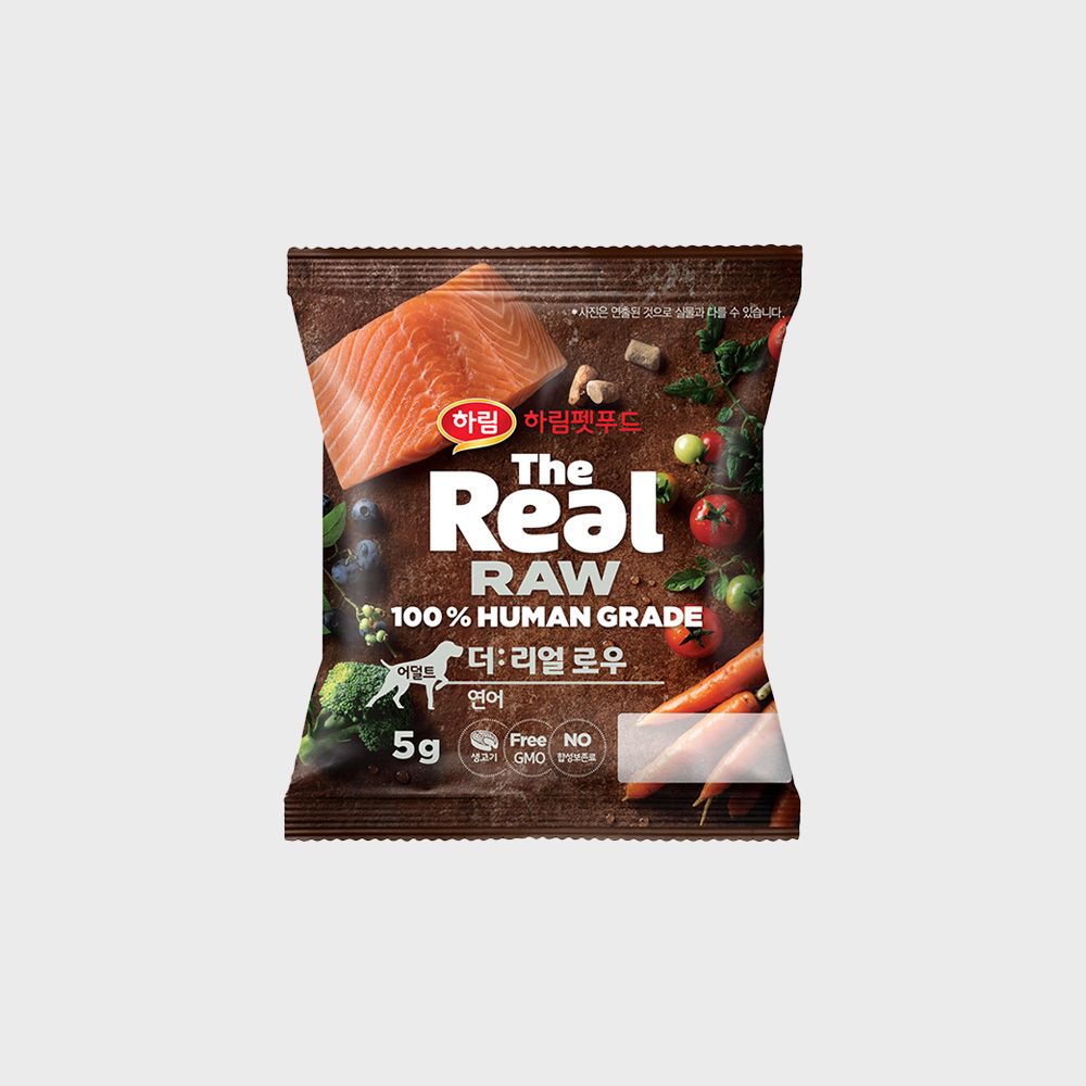 더리얼 독 로우 연어 어덜트 제품
