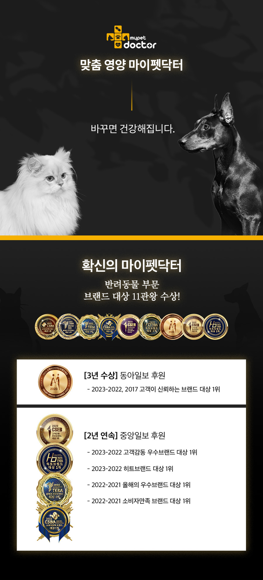 [무료배송] 마이펫닥터 캣 시그니처 푸드 유리너리&헤어볼 컨트롤 2kg 11번째