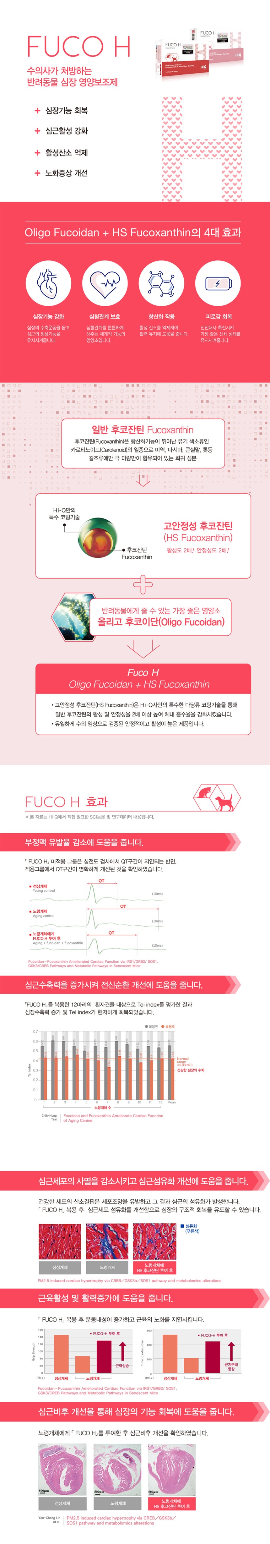 [무료배송] 후코 H (FUCO H) 심장 보조제 44g 1번째
