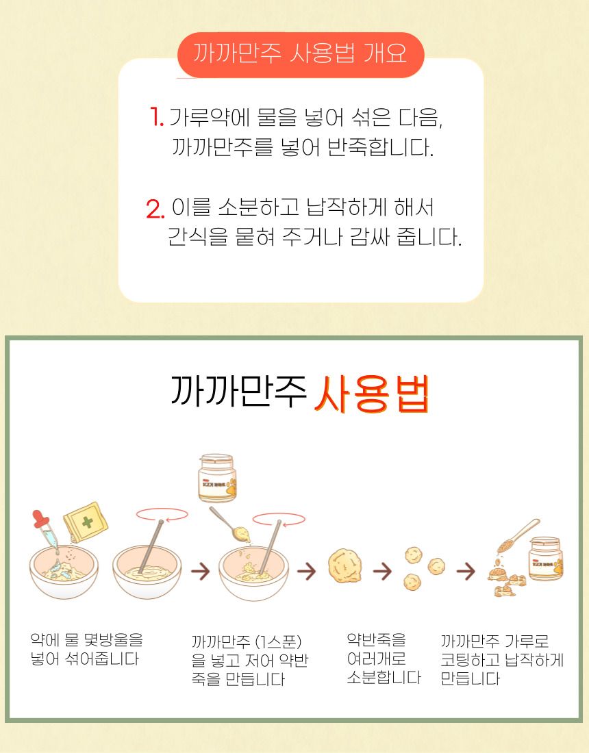 [NEW신상][무료배송] 까까만주 반려동물 투약 전용 간식 황태 까까로 15g 6번째