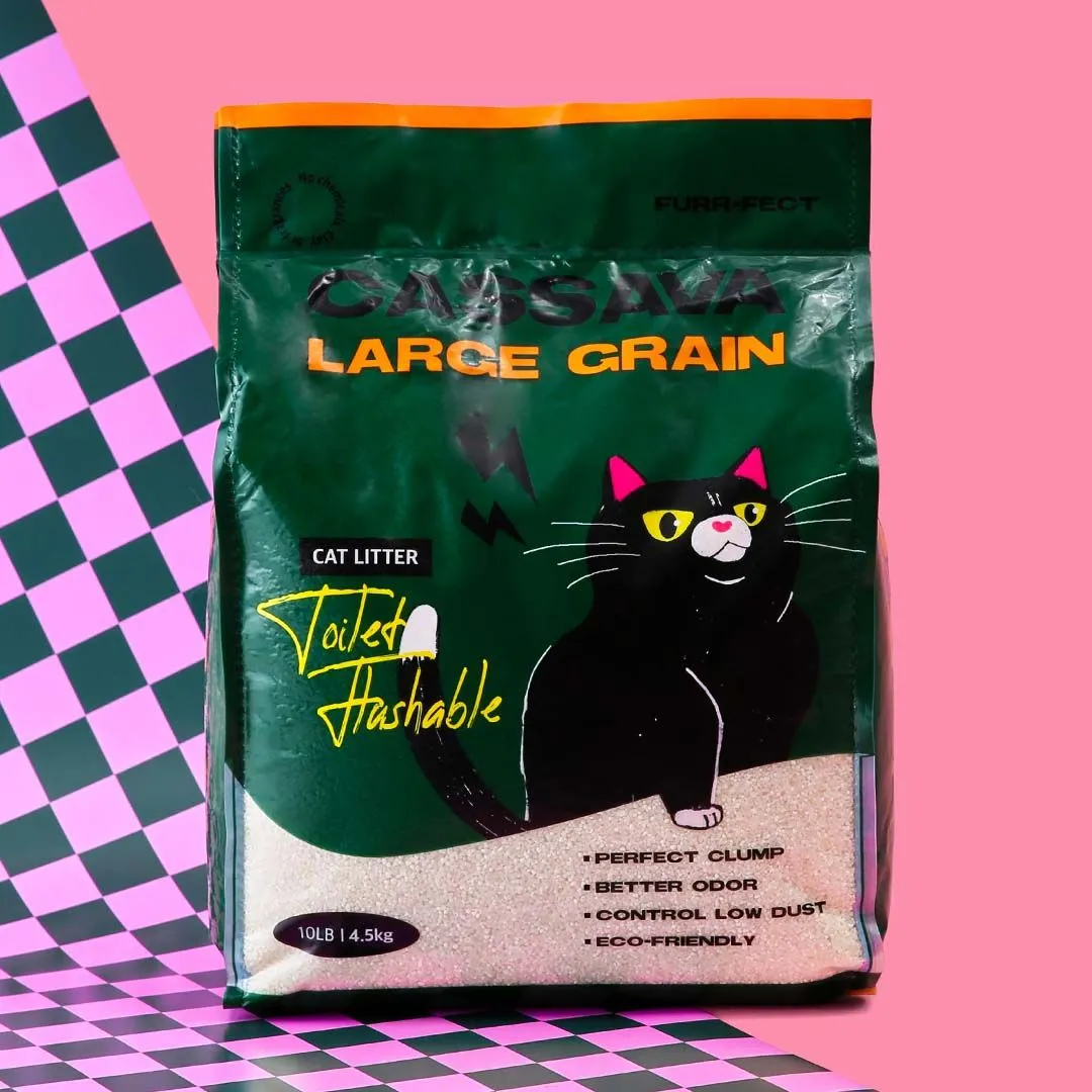 퍼펙트 천연 카사바 모래 라지그레인 (굵은입자) 4.54kg