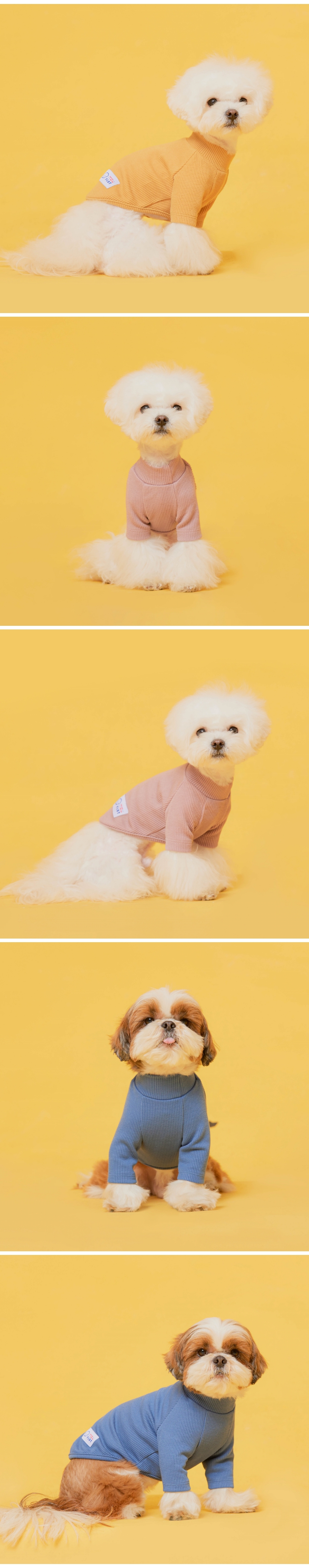 [무료배송] 플로트 베이직 하프넥티셔츠 6컬러 (S-2XL) 4번째
