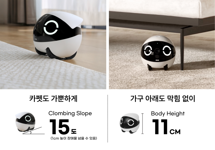 [NEW신상][무료배송] 에나봇 롤라 미니 자동 이동식 홈카메라 CCTV 2번째