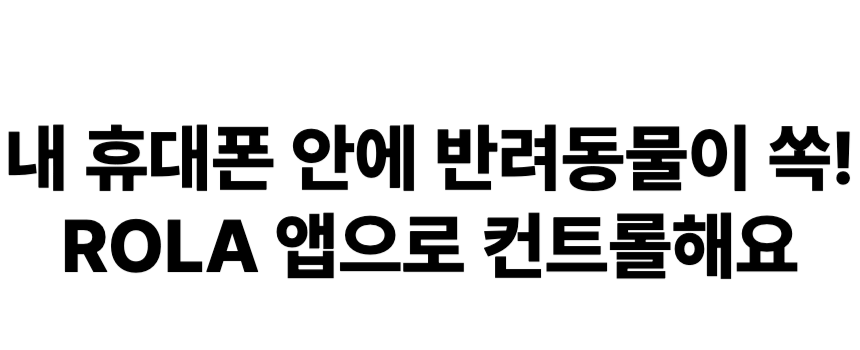 [NEW신상][무료배송] 에나봇 롤라 미니 자동 이동식 홈카메라 CCTV 14번째