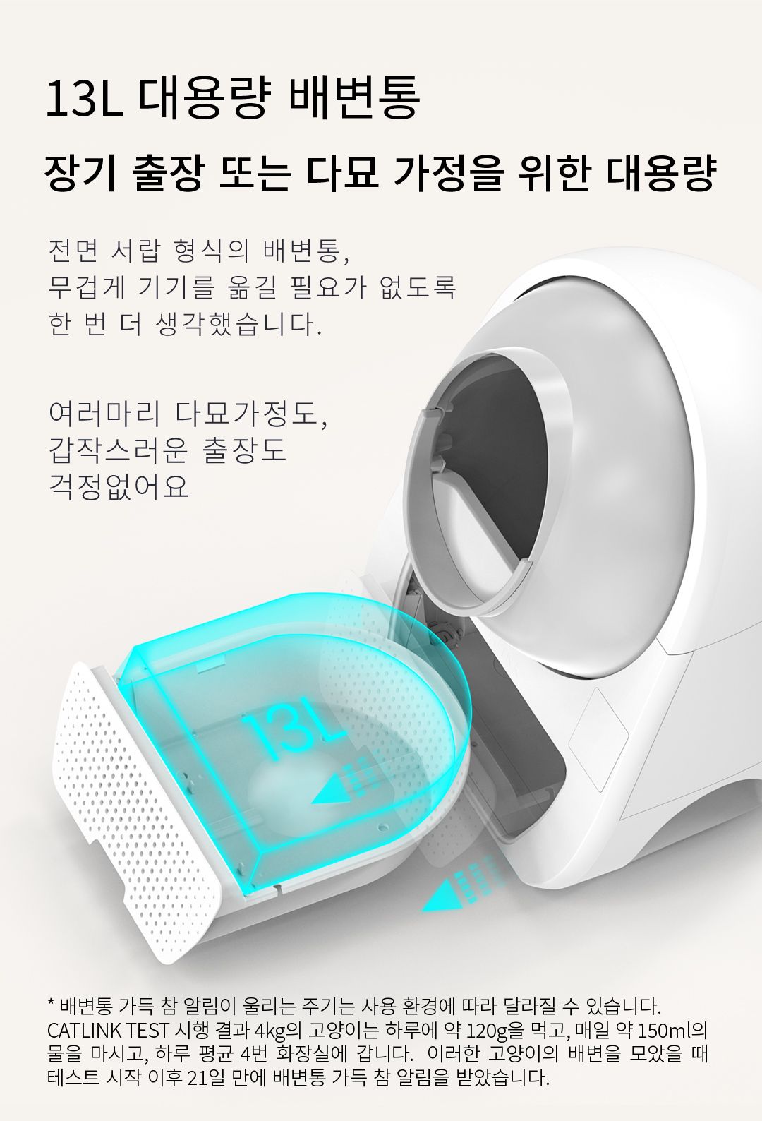 [무료배송] 캣링크 리터 박스 LUXURY PRO 11번째