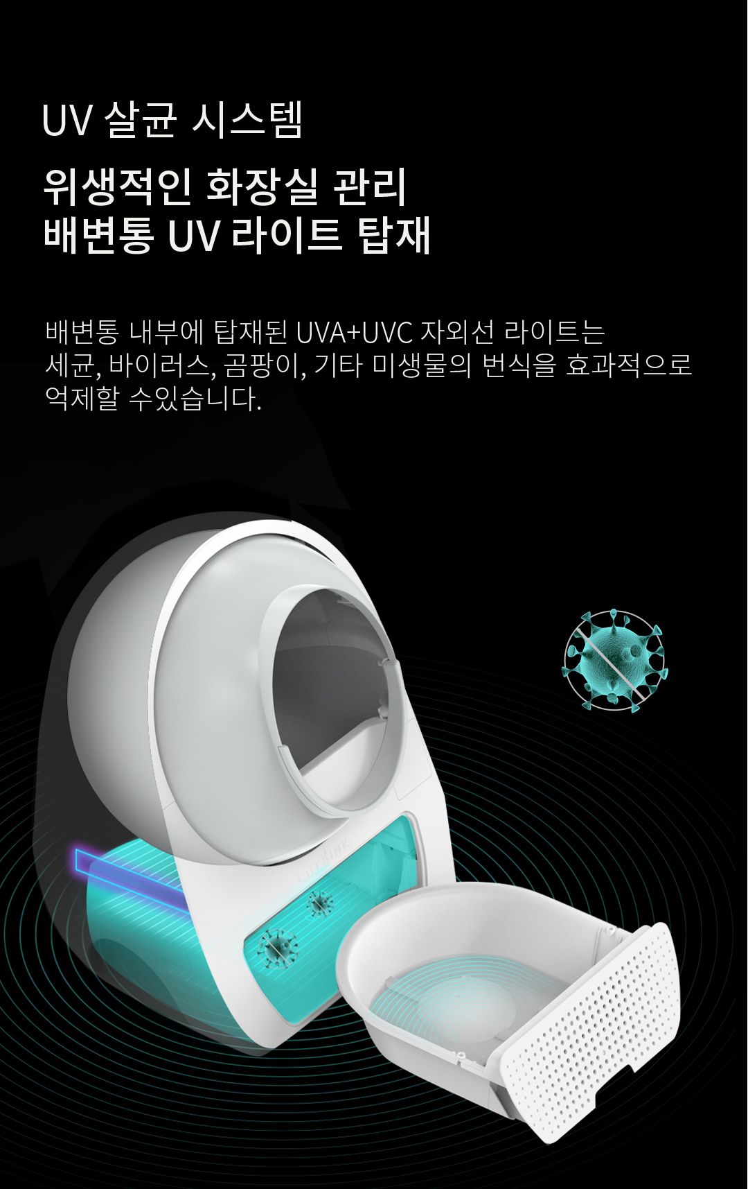 [무료배송] 캣링크 리터 박스 LUXURY PRO 13번째