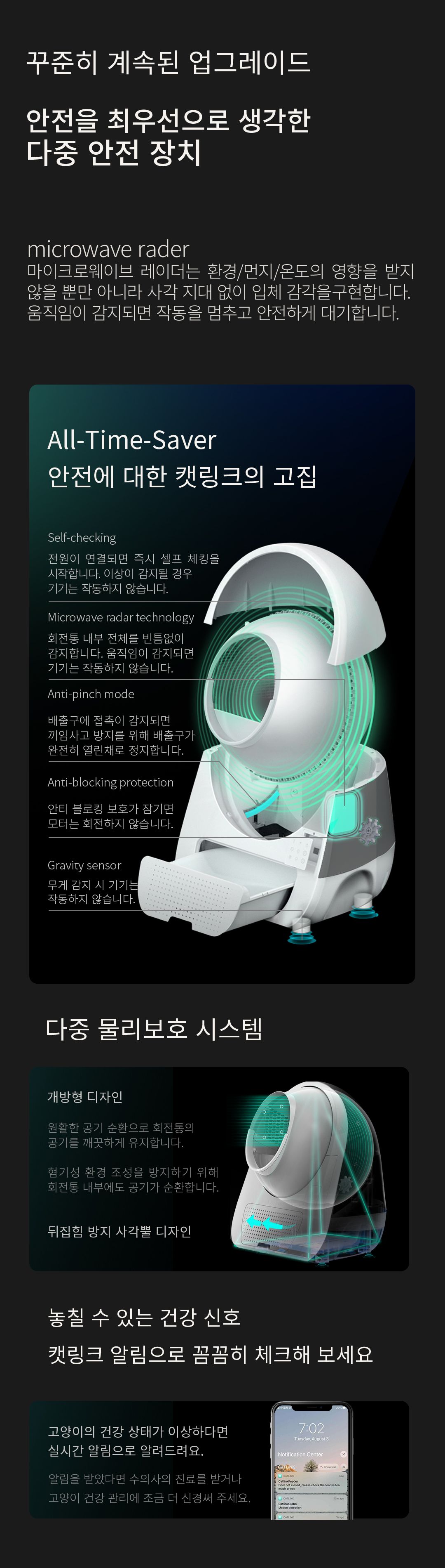 [무료배송] 캣링크 리터 박스 LUXURY PRO 12번째
