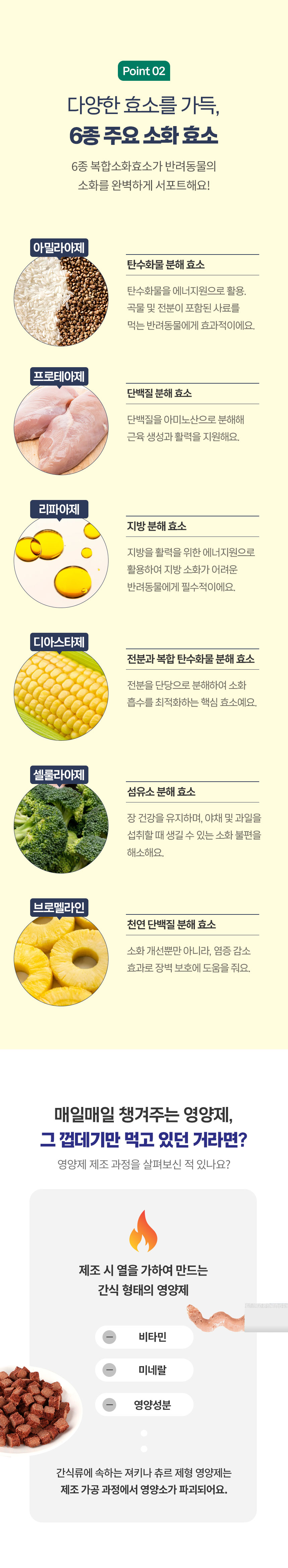 [무료배송] 닥터벳 하트츄 다이제스트 효소 유산균 30정 5번째