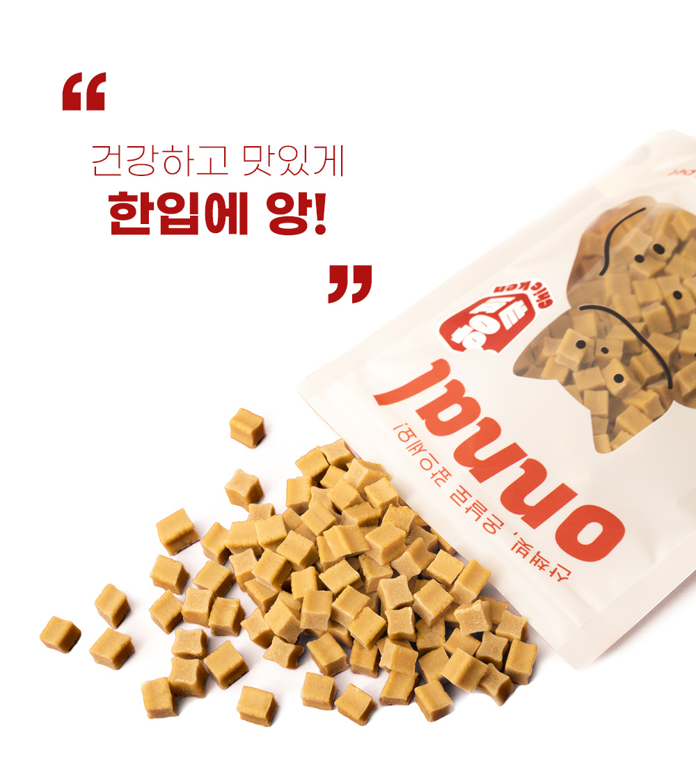 [무료배송] 온날 앙큐브 치킨져키 200g 15번째