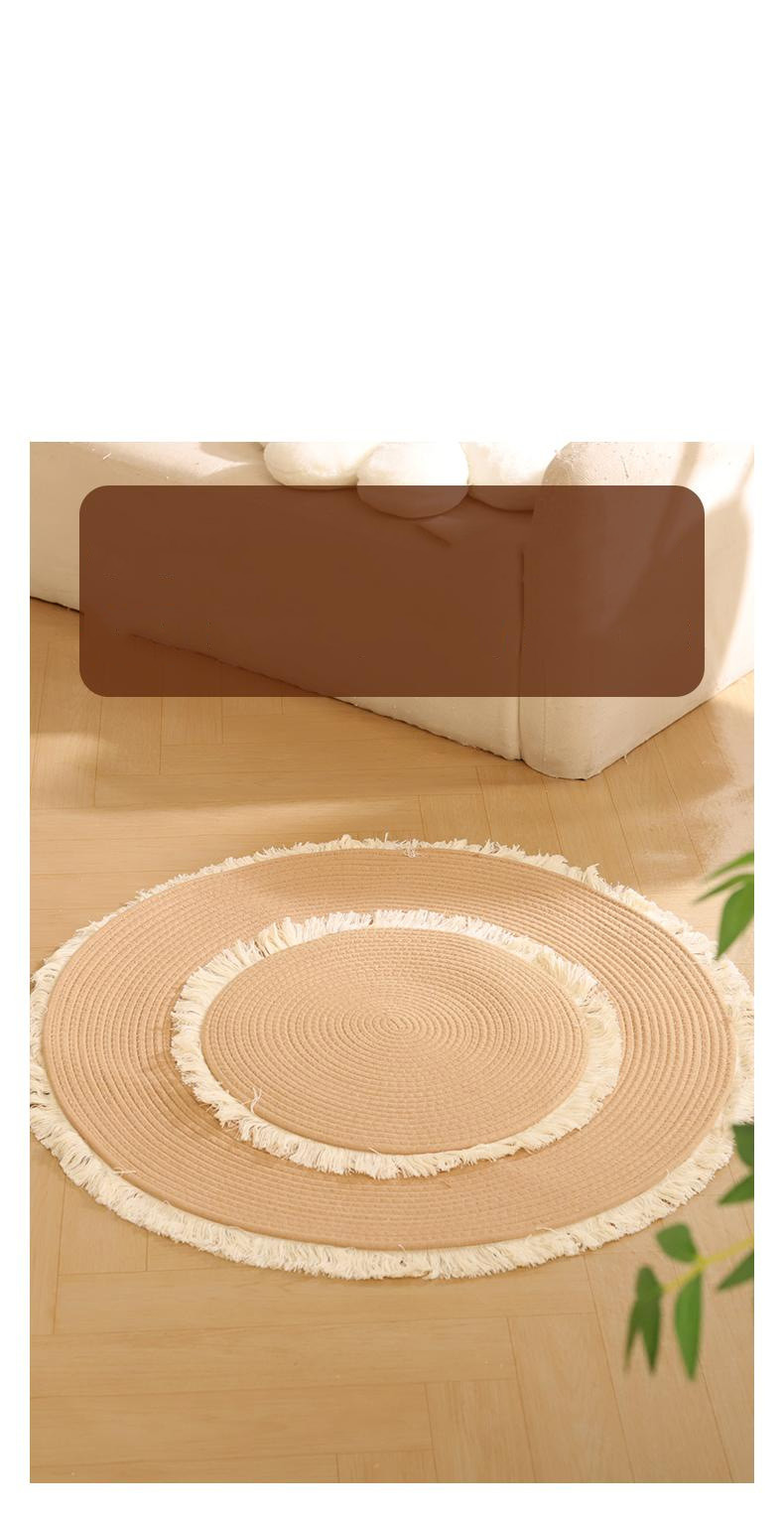 [NEW신상][무료배송] 펫볼루션 고양이 여름 카페트 스크래쳐 원형 (80cm/100cm) 5번째