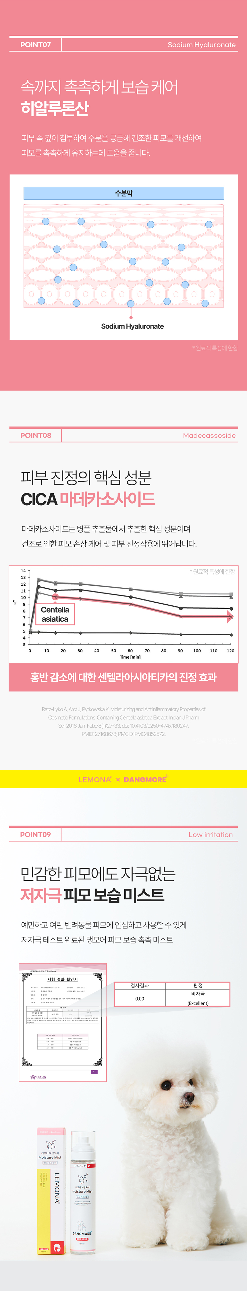 [체험단] [무료배송] 레모나 X 댕모어 촉촉 미스트150ml 6번째