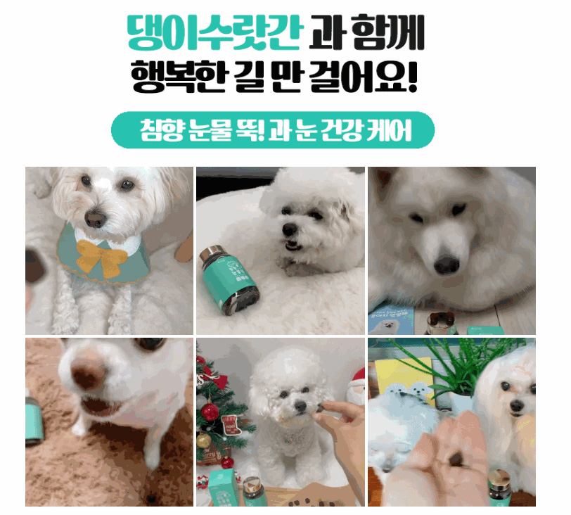 [무료배송][1+1] 댕이수랏간 침향 눈물뚝 영양제 100g 25번째