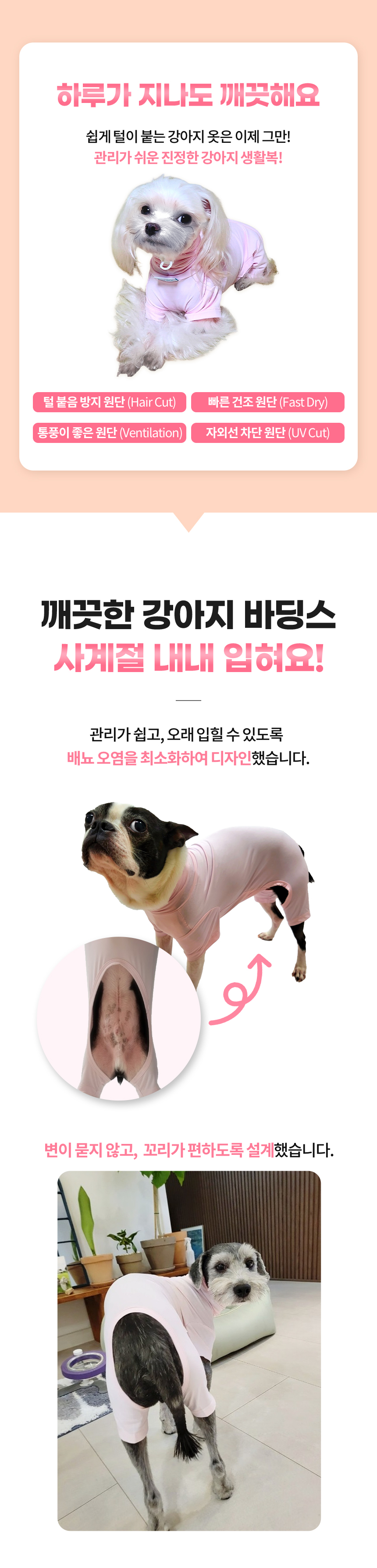 [무료배송] 파니온 바딩스 강아지옷 XS-2XL 3번째