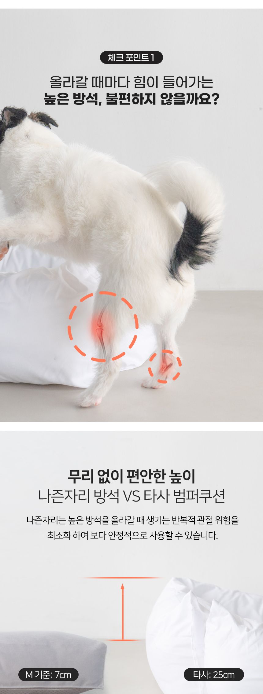 [무료배송] 마이플러피 나즌자리 방석 기본세트 그레이/올리브/코랄 M/L 6번째