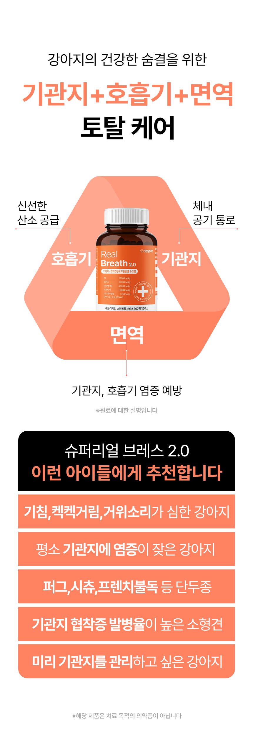펫생각 독 데일리케얼 슈퍼리얼 브레스 120g  10번째