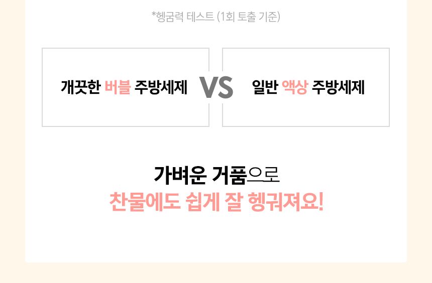 [무료배송][추가증정] 뽀숑 개끗한 버블 주방세제 (무향) 300ml + 생분해 펫 전용 수세미 17번째