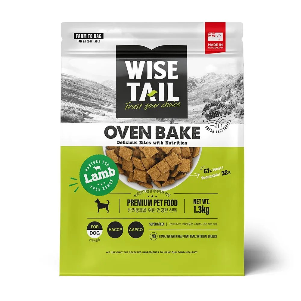 와이즈테일 독 오븐베이크 램 1.3kg