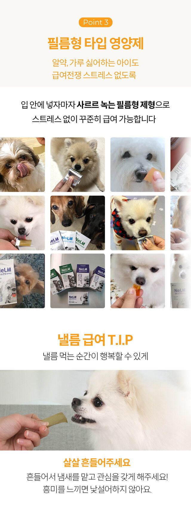[유통기한임박, 25년11월9일] 미펫 낼름 비타민 10매입 9번째