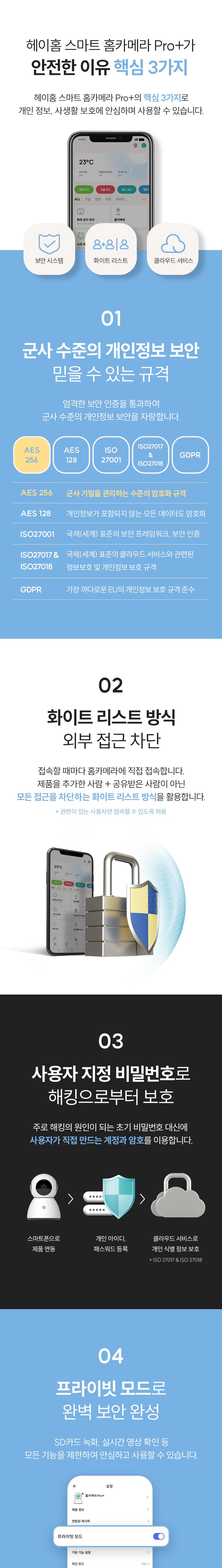 [NEW신상][무료배송] 헤이홈 스마트 홈카메라 펫캠 Pro 플러스 2번째