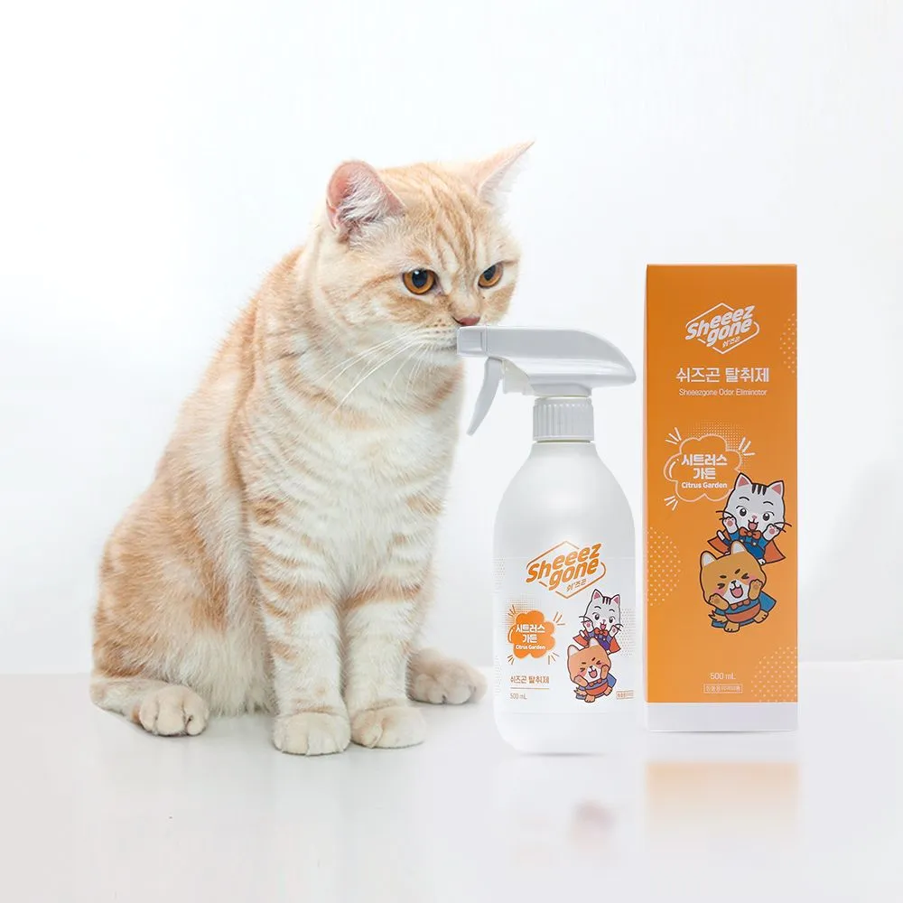 쉬즈곤 항균 탈취제 시트러스가든향 500ml