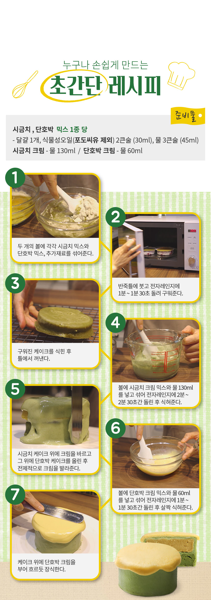 [NEW신상][무료배송] 바비온 강아지 수제간식 파티케이크 믹스 바나나 4번째
