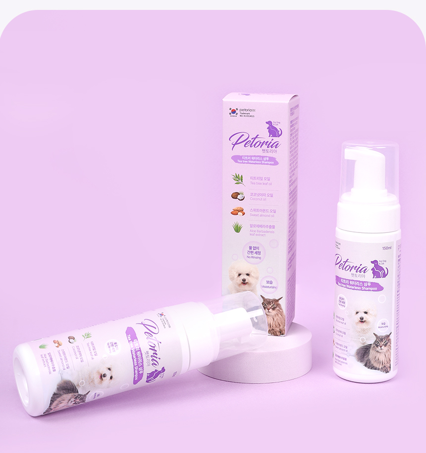 [NEW신상][무료배송] 펫토리아 티트리 워터리스 샴푸 150ml 29번째