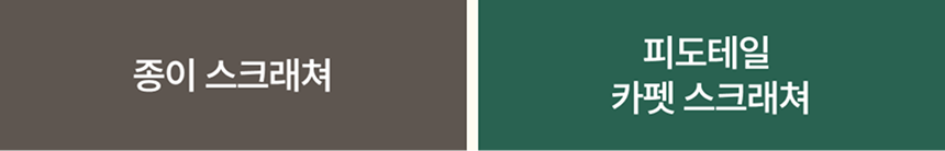 [NEW신상][무료배송] 피도테일 아트 포스터 스크래쳐 매트 초록꽃 18번째